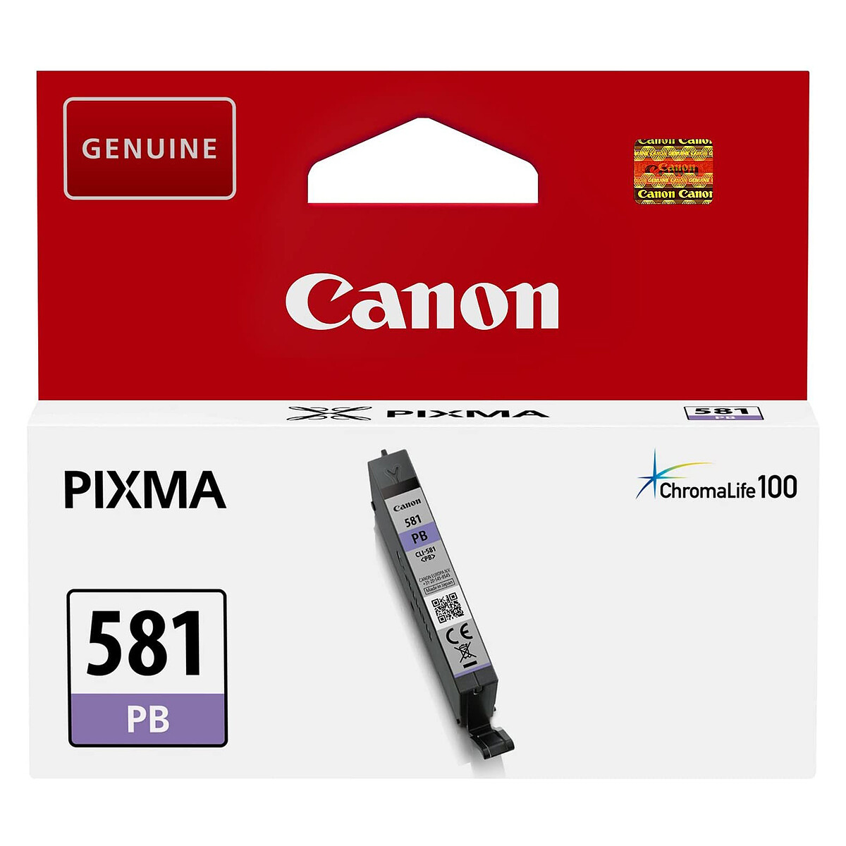 Canon CLI-581XL PB Ink Cartridge (Photo Blue, 8.3ml)