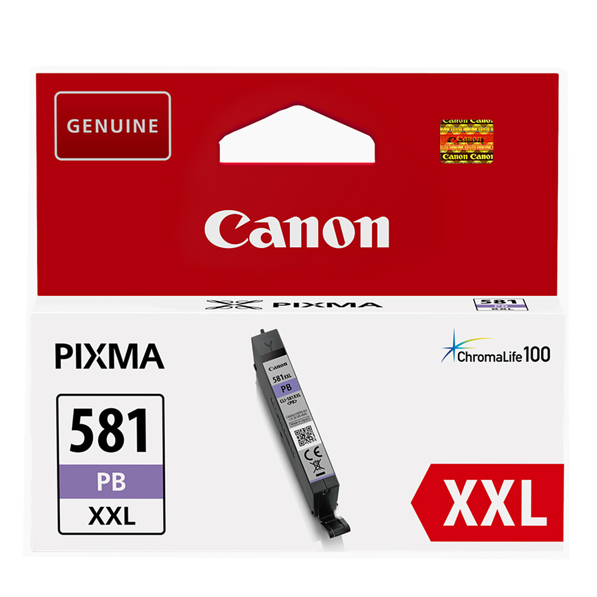 Canon CLI-581XXL PB Ink Cartridge (Photo Blue, 11.7ml)