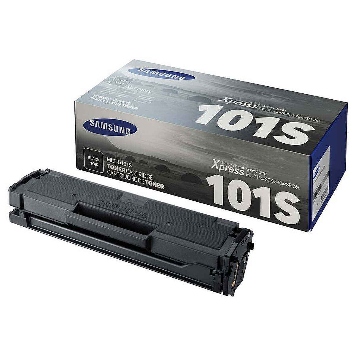HP MLT-D101S Toner, Black (SU696A)