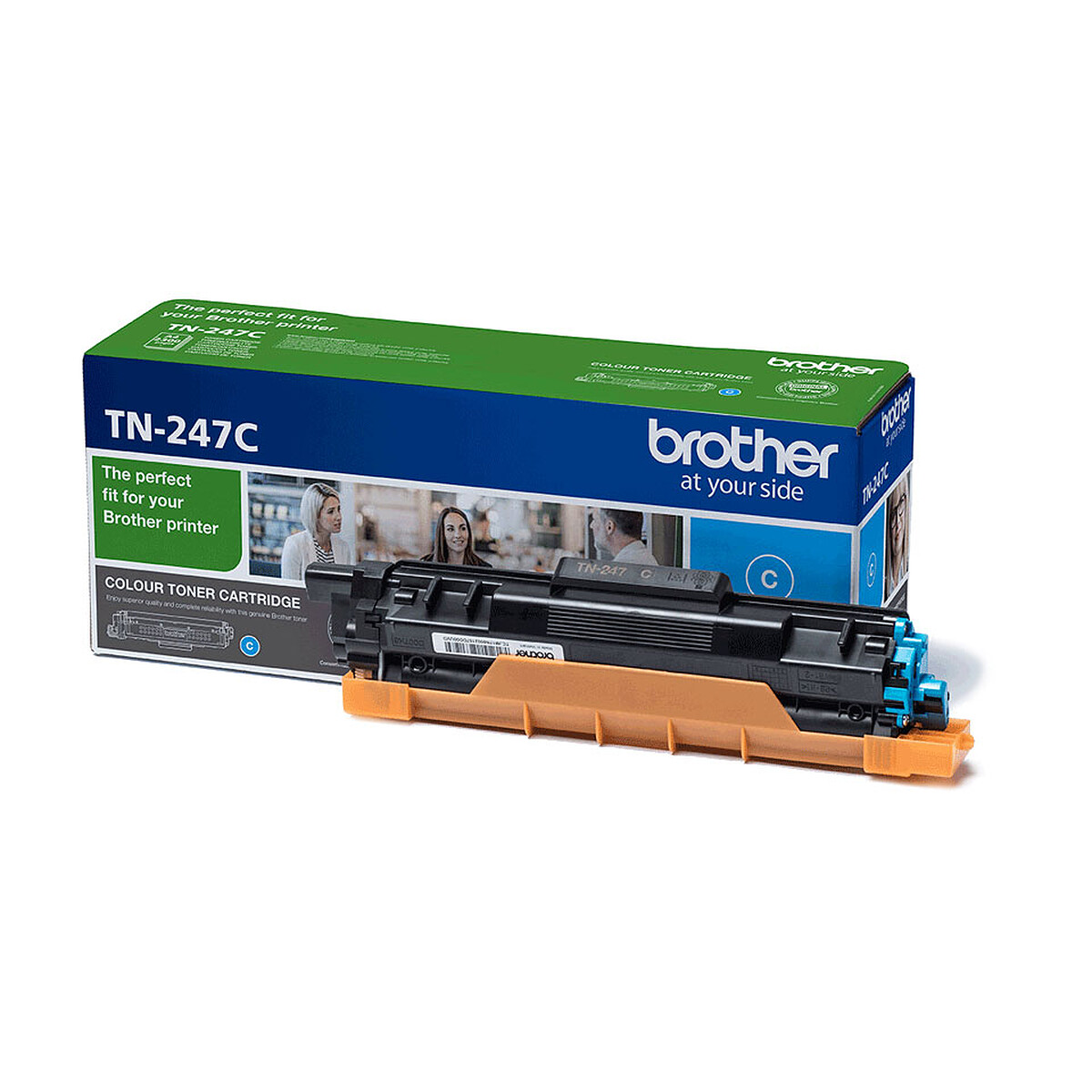 Brother TN-247C Cyan Toner (2300 Page Yield at 5%)