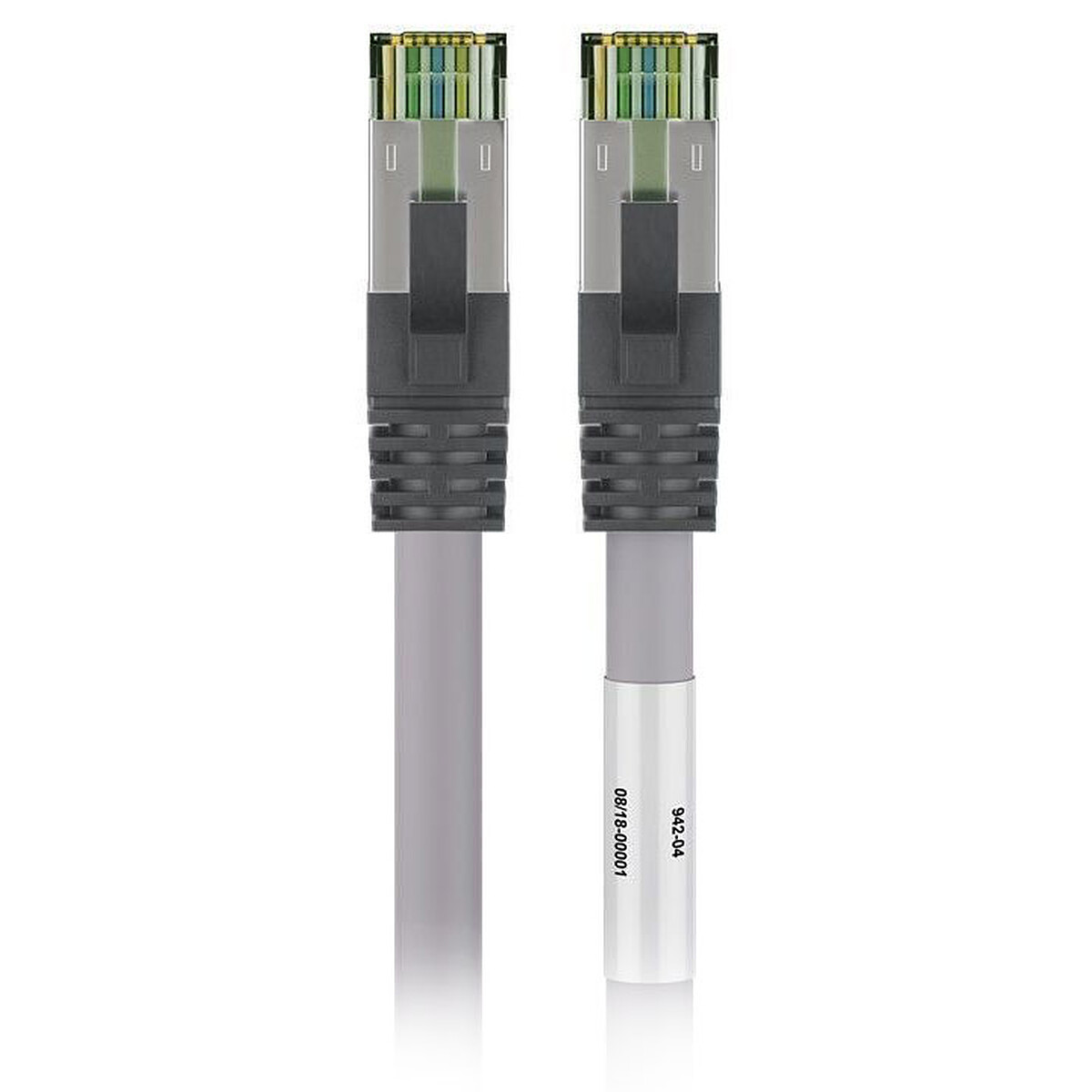 Cable de Ethernet Goobay Cat 8.1 S/FTP, 3 m (Gris)