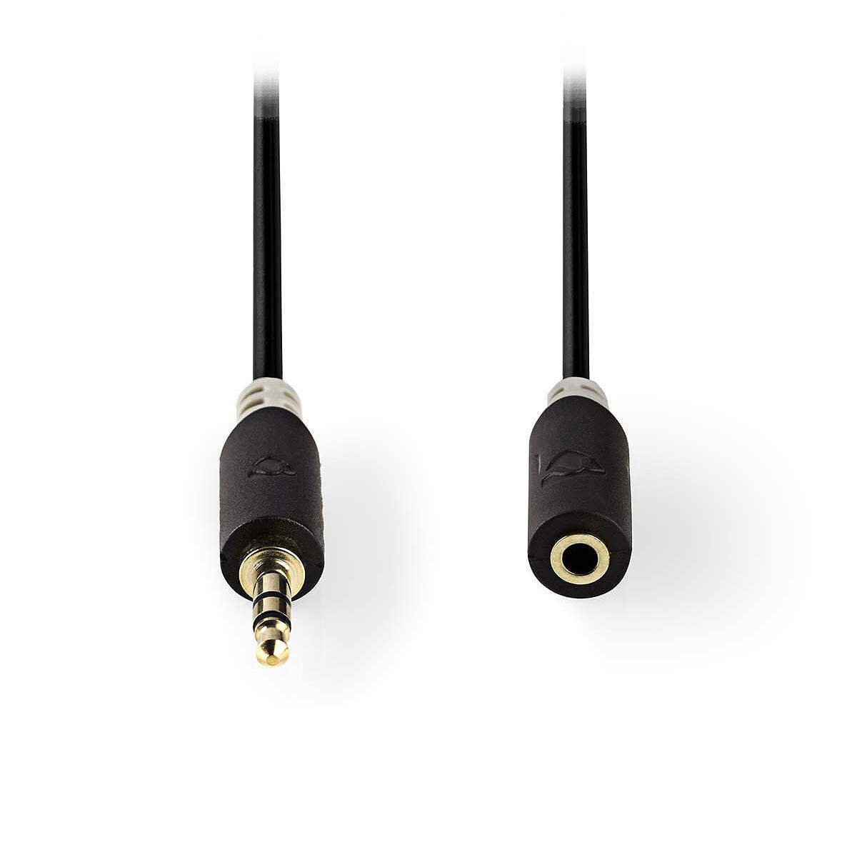 Nedis High-Quality Audio Stereo Jack 3.5mm Extension Cable (1 Meter)