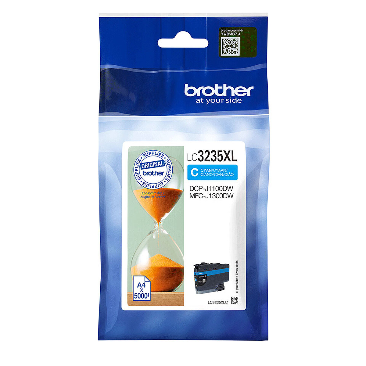 Brother LC3235XLC Cyan High-Capacity Ink Cartridge