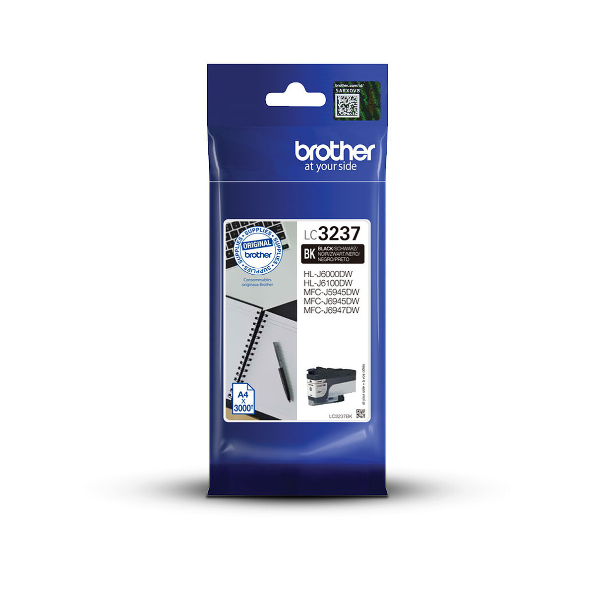 Brother LC3237BK Black Ink Cartridge (3000 Pages @ 5%)