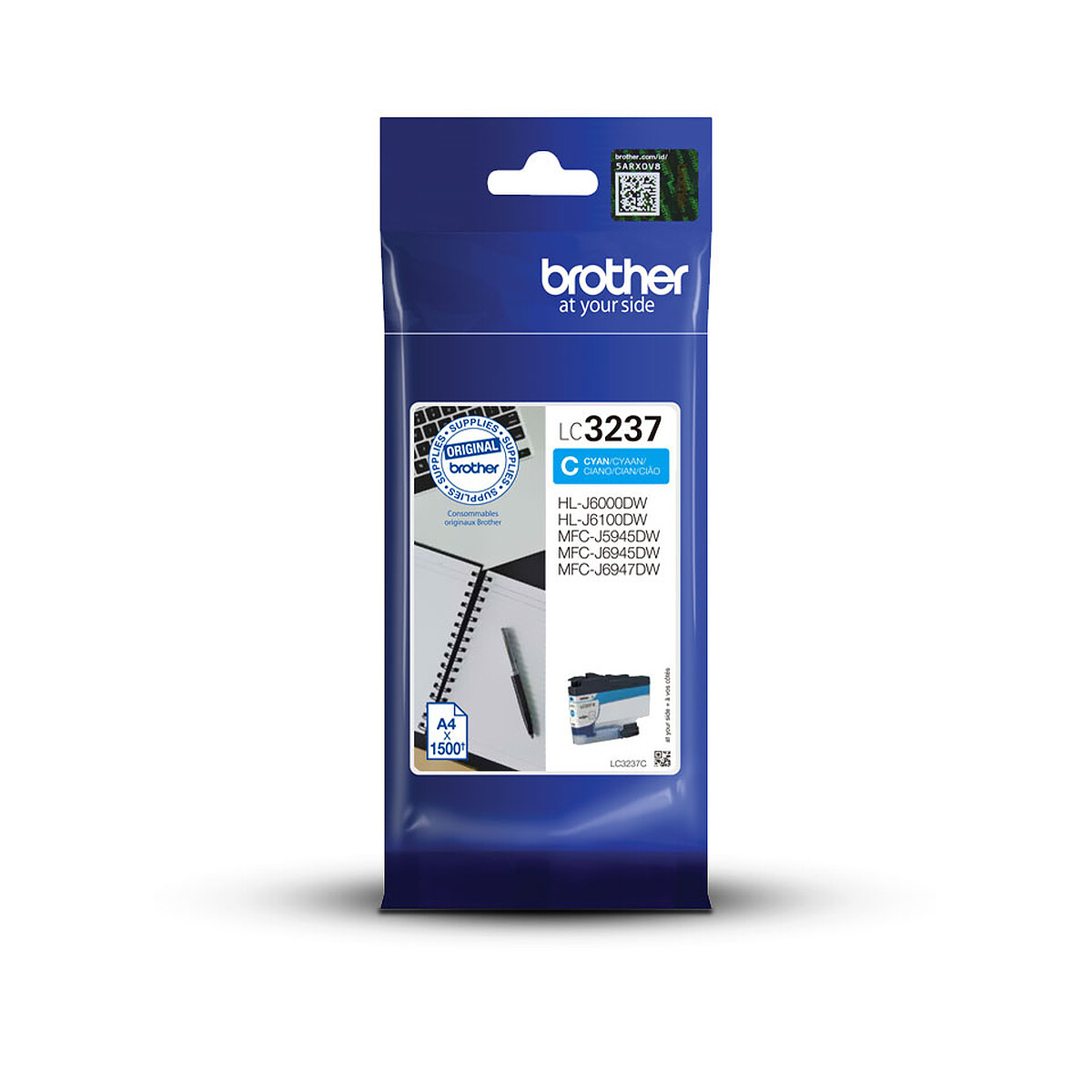 Brother LC3237C Cyan Ink Cartridge