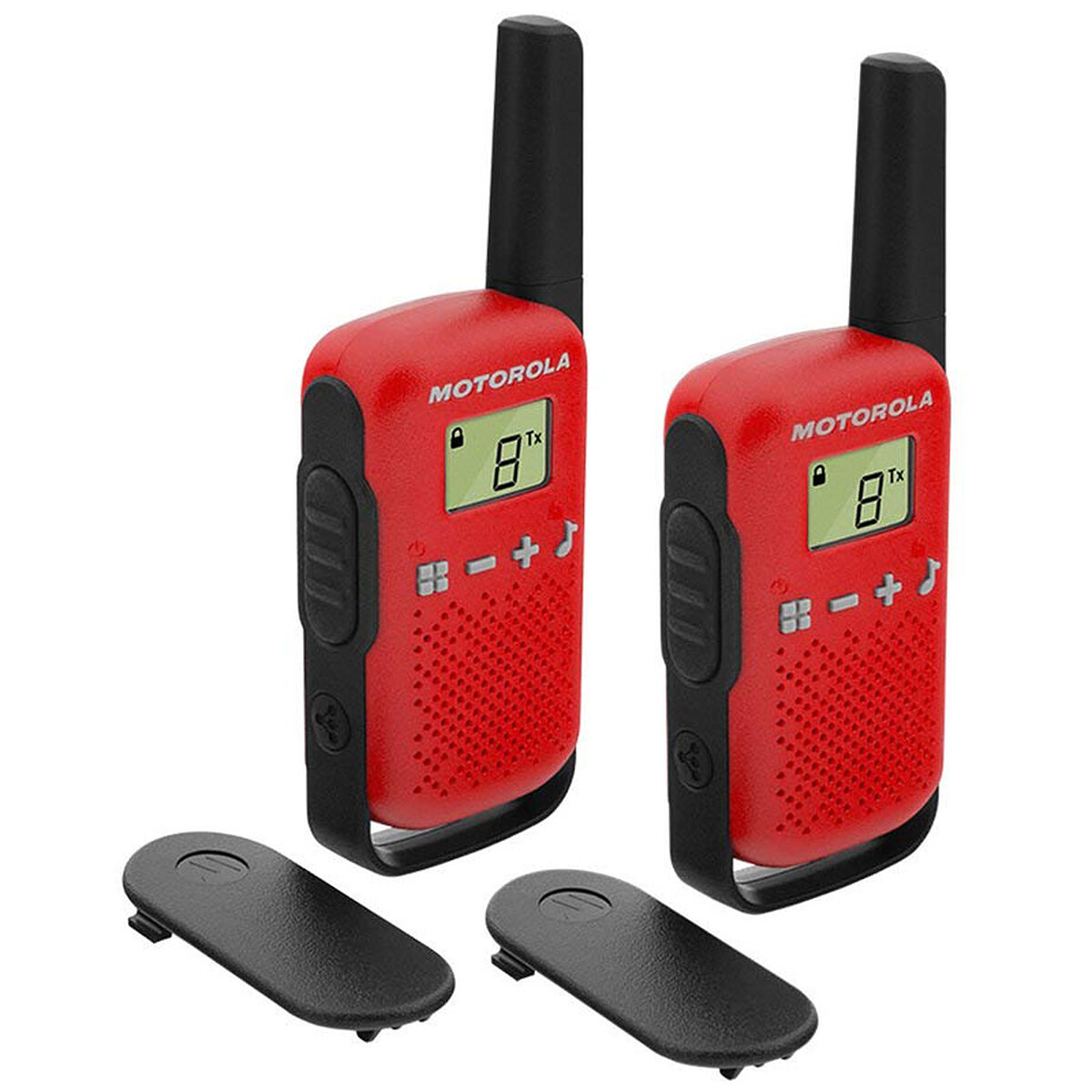 Motorola PMR446 Twin Pack, Red