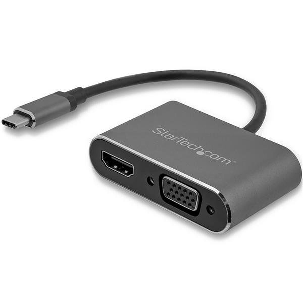 Adaptador AV digital StarTech.com USB-C a HDMI y VGA