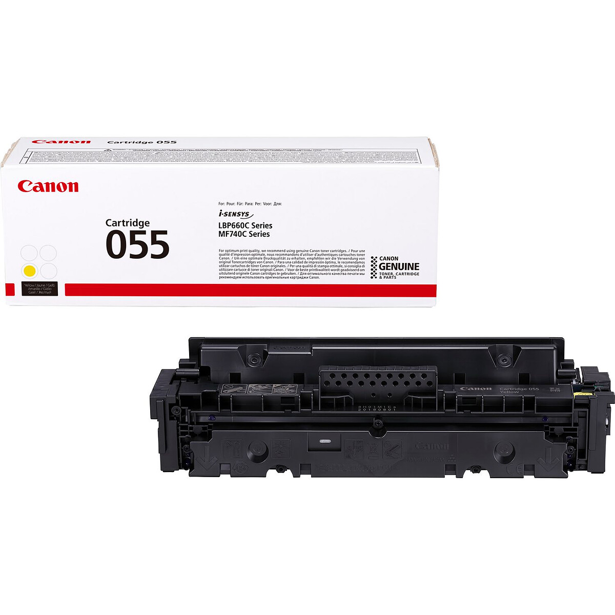 Canon Yellow Toner (Up to 2100 Page Yield)