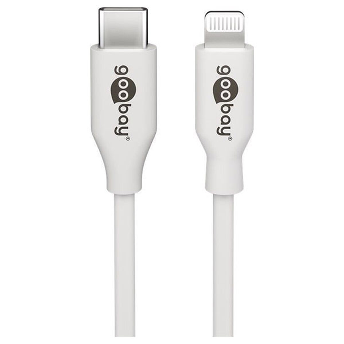 Cable Lightning a USB-C (M/M) - 2 metros - Blanco