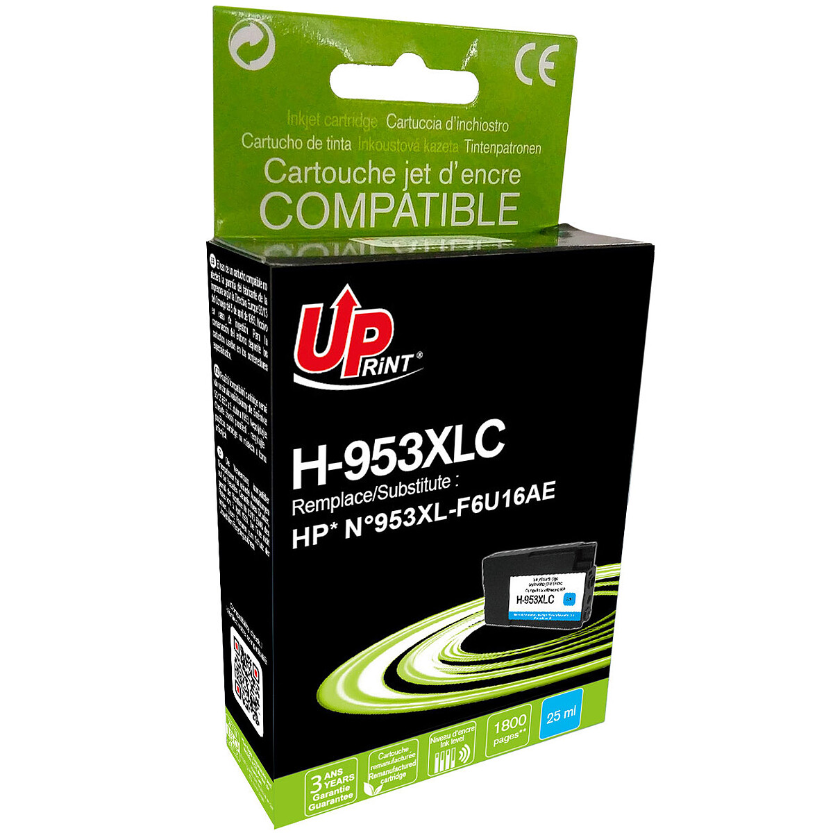 UPrint Cyan Ink Cartridge H-935XL