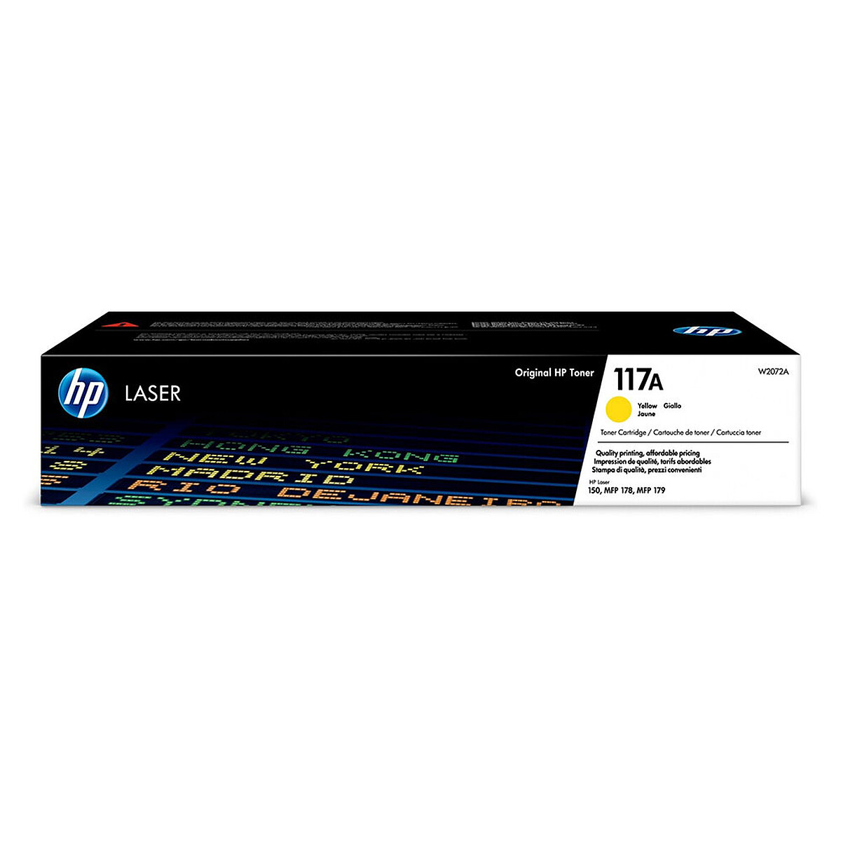 HP 117A High-Capacity Yellow Toner (W2072A)