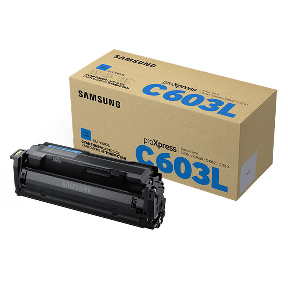 Samsung Cyan Toner (CLT-C603L, 10,000 Pages @ 5%)