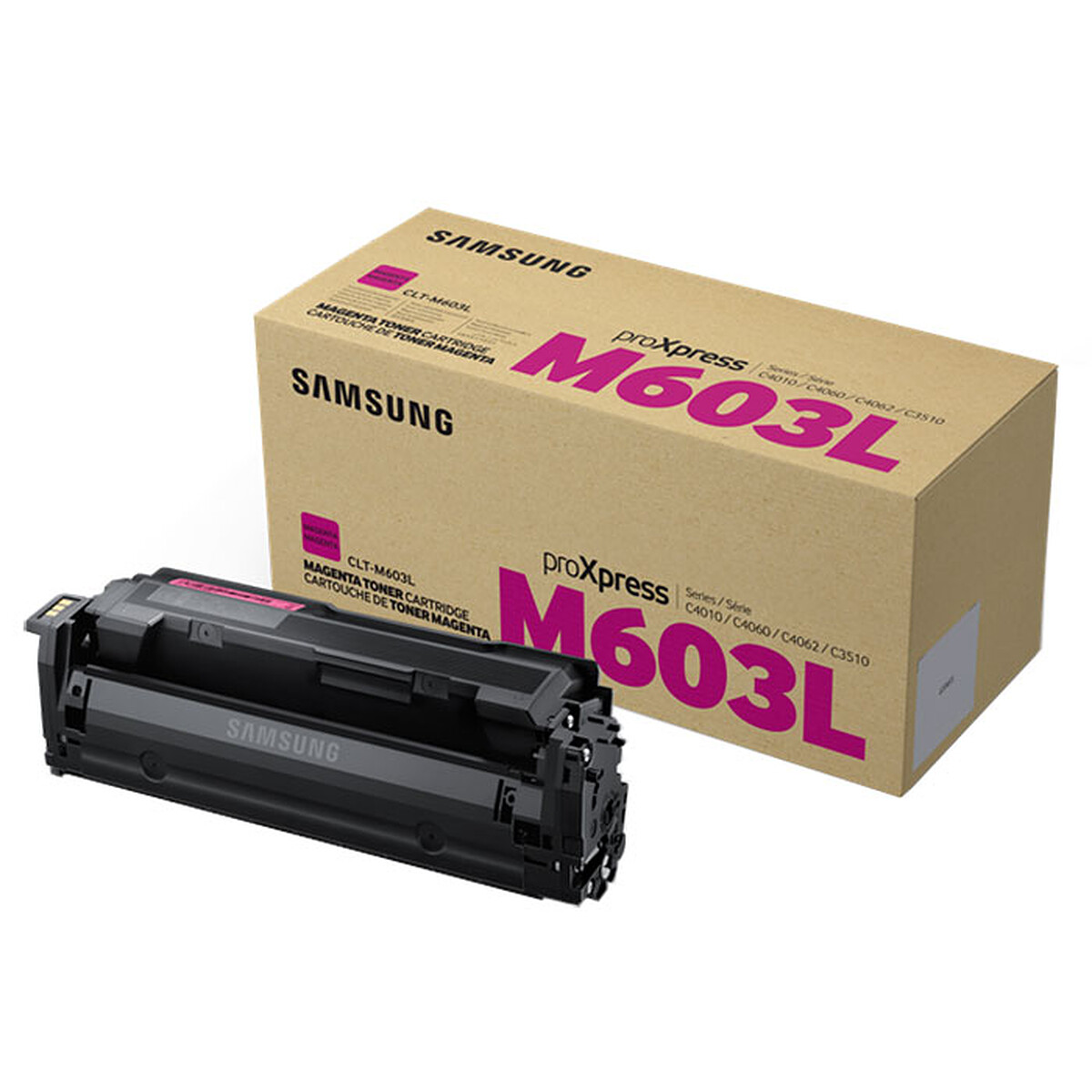 Samsung Magenta Toner (CLT-M603L, 10,000 Pages @ 5%)