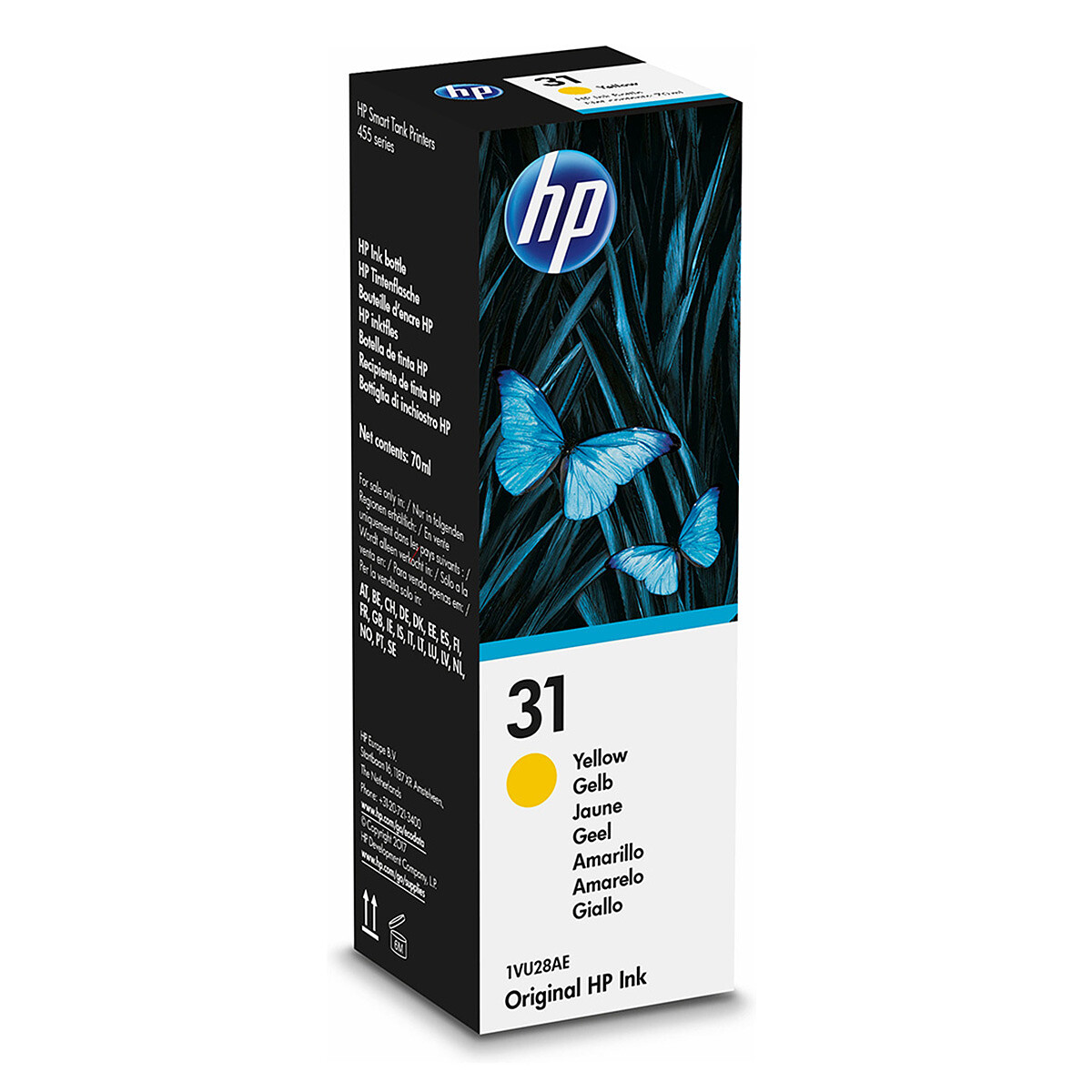 HP 31 Inks - Yellow (70ml)