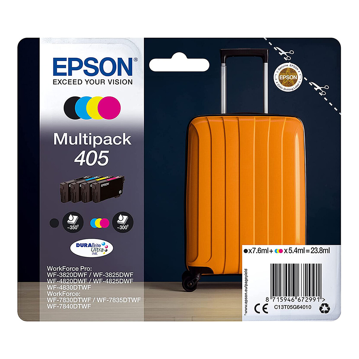 Epson 405 4-Color Ink Cartridges
