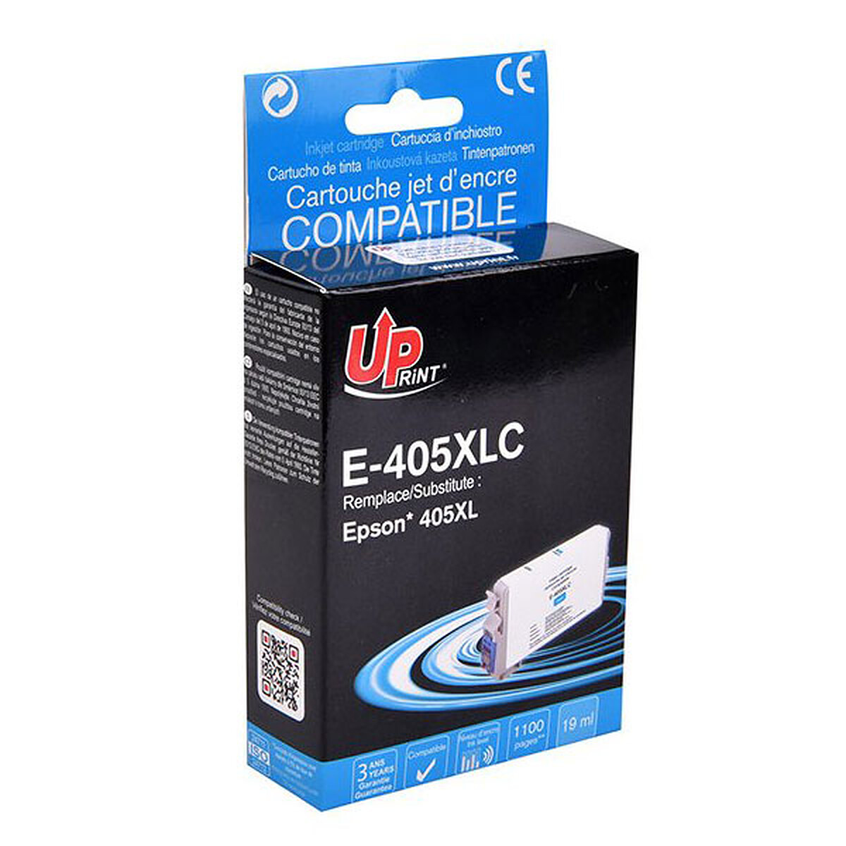 Cartouche UPrint compatible Epson 405XL (cyan)