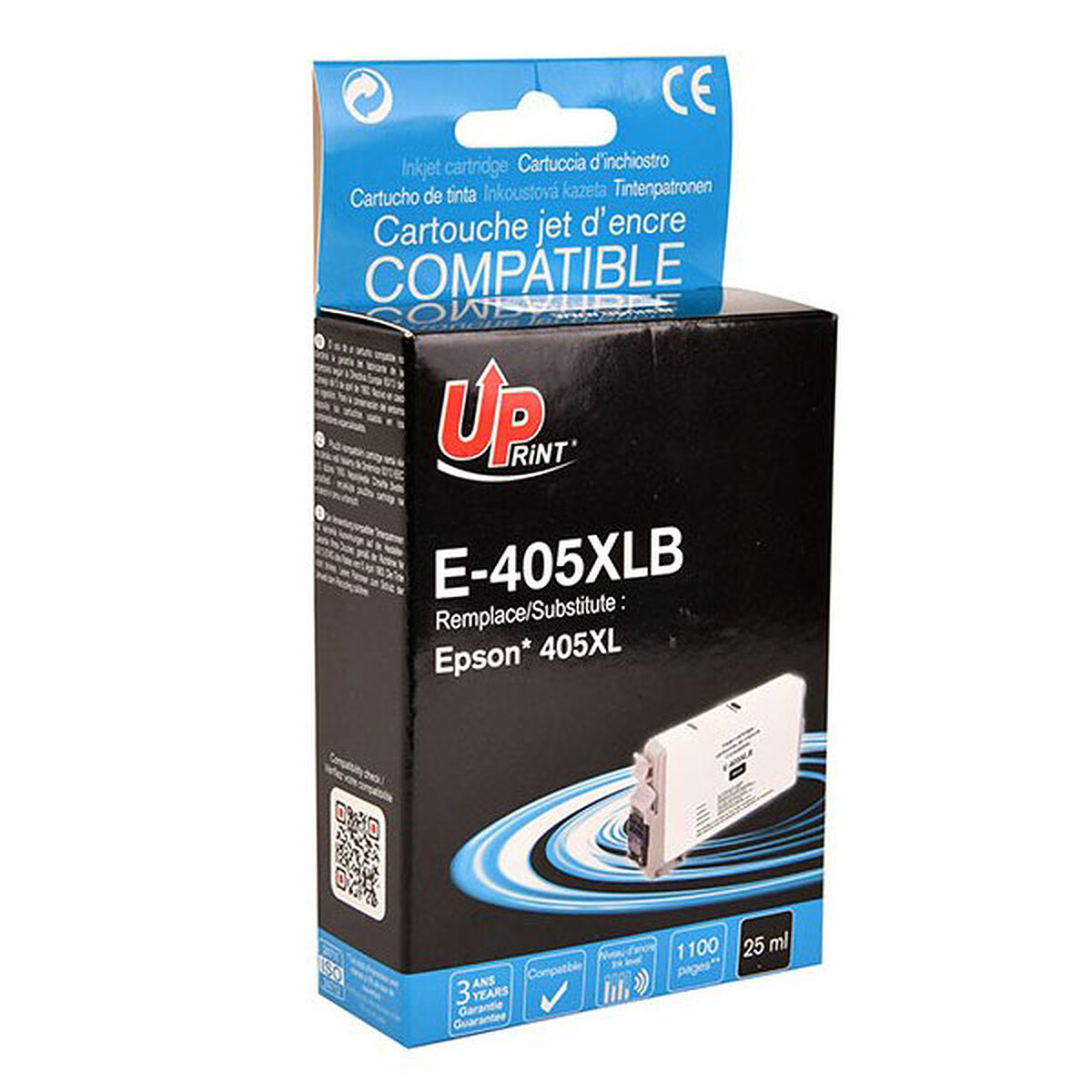 Cartouche UPrint compatible Epson 405XL (Noir) - Valise