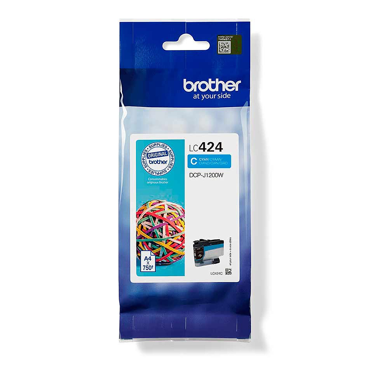 Brother LC424C Cyan Ink Cartridge