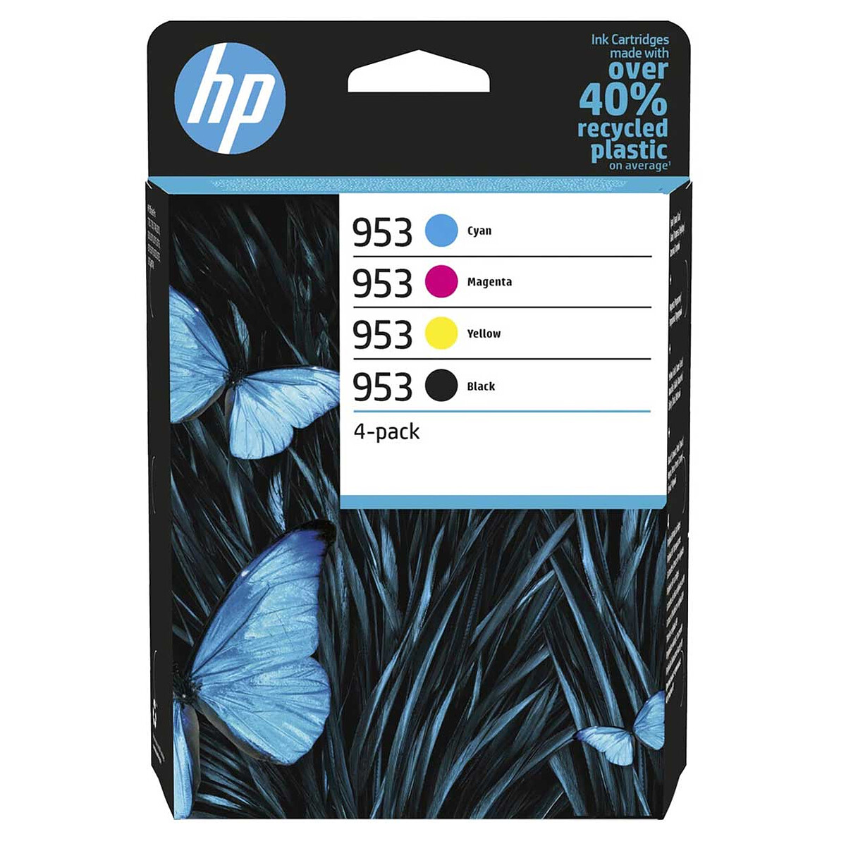 HP 953 (6ZC69AE) - 4-Pack Ink Cartridges Black/Cyan/Magenta/Yellow