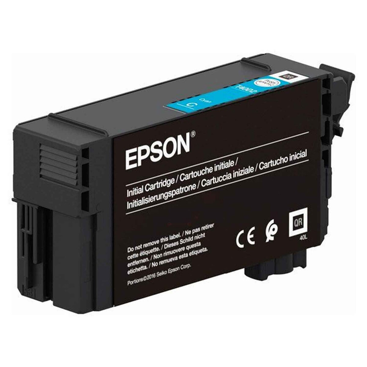 Epson UltraChrome XD2 Cyan Ink Cartridge (T40C240) - 26 ml