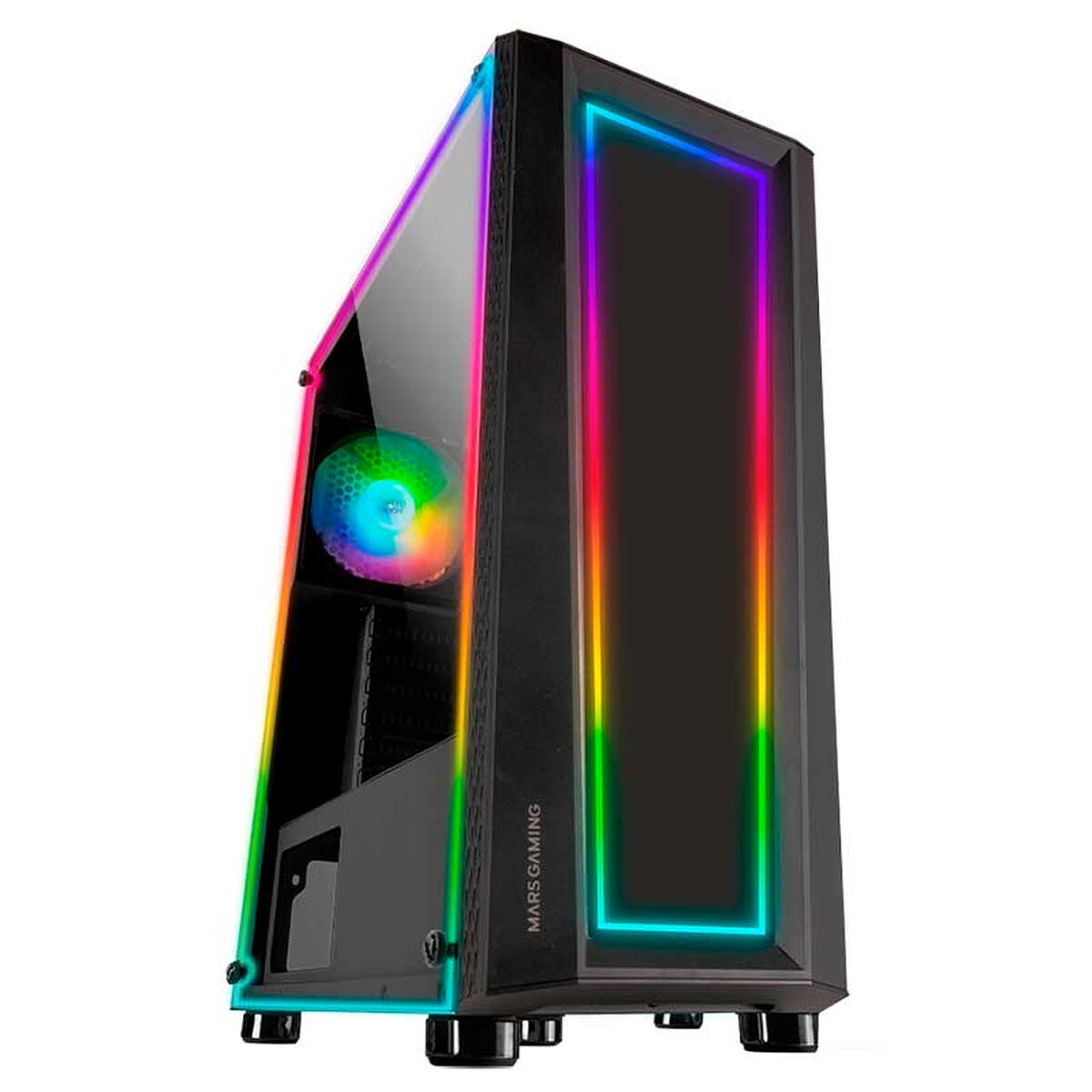 Mars Gaming MC-ART Mid Tower Case (Black)