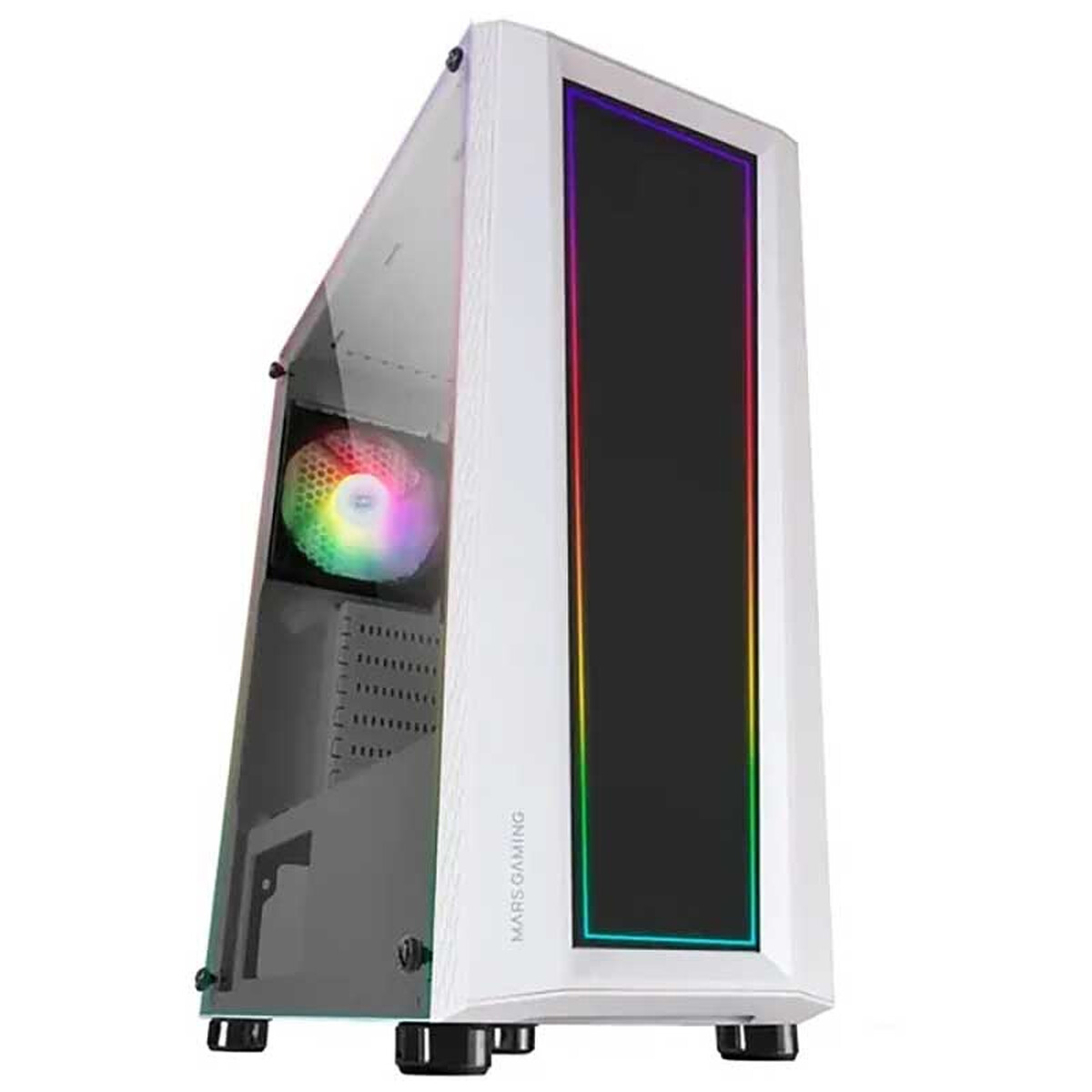 Mars Gaming MC-ART Mid-Tower Case (White)