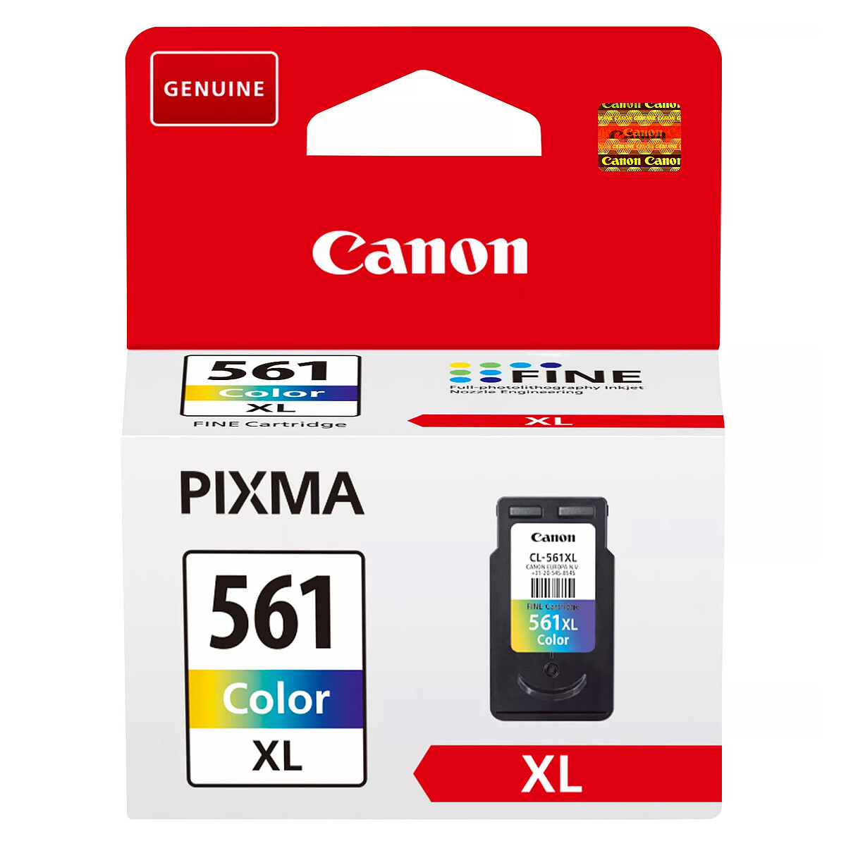 Canon CL-561XL Color Ink Cartridge (300 Pages at 5%)