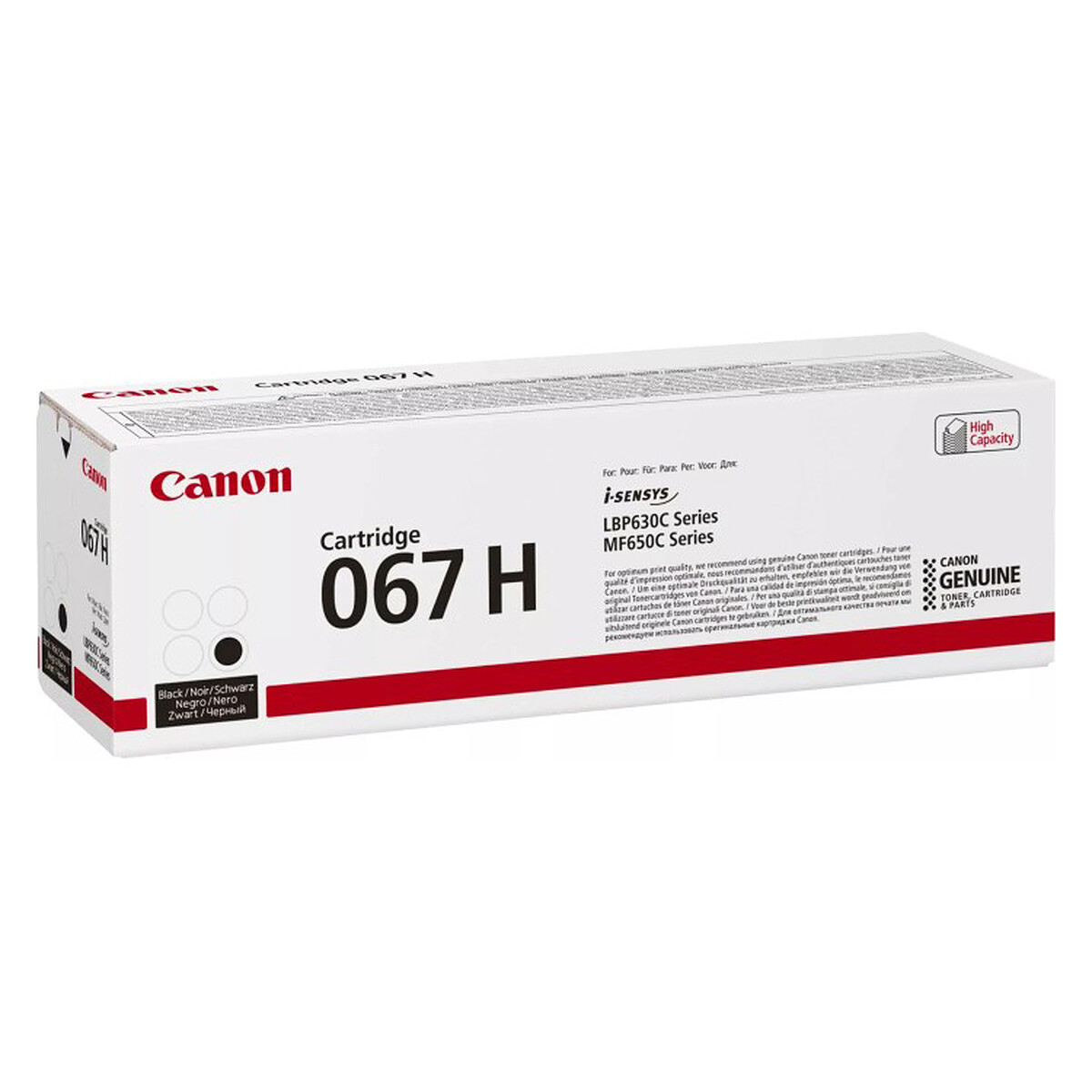 Canon Black Toner (067H) - 3130 Pages at 5%