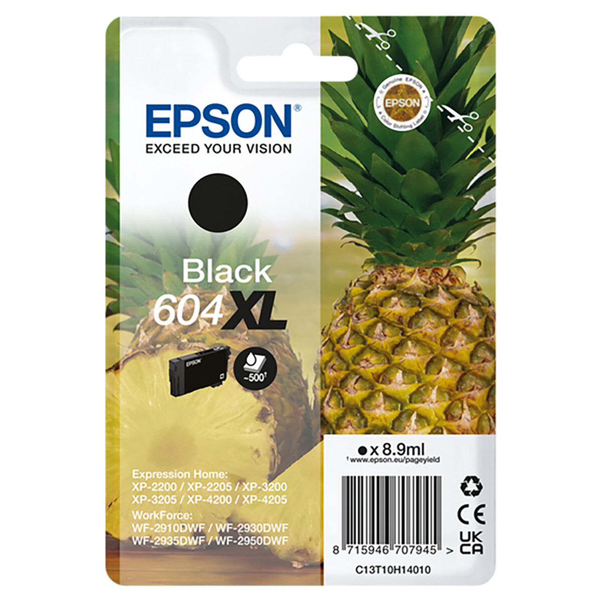 Epson Ananas 604XL Black Ink Cartridge