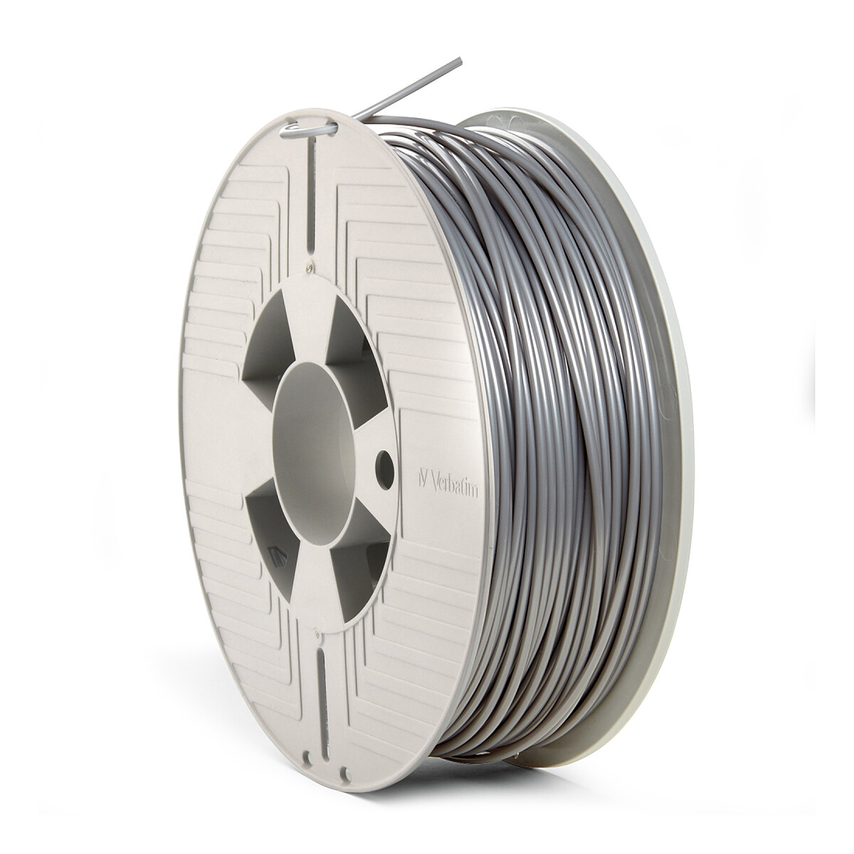 Bobina Verbatim Filamento ABS 2,85 mm, 1 kg - Gris aluminio