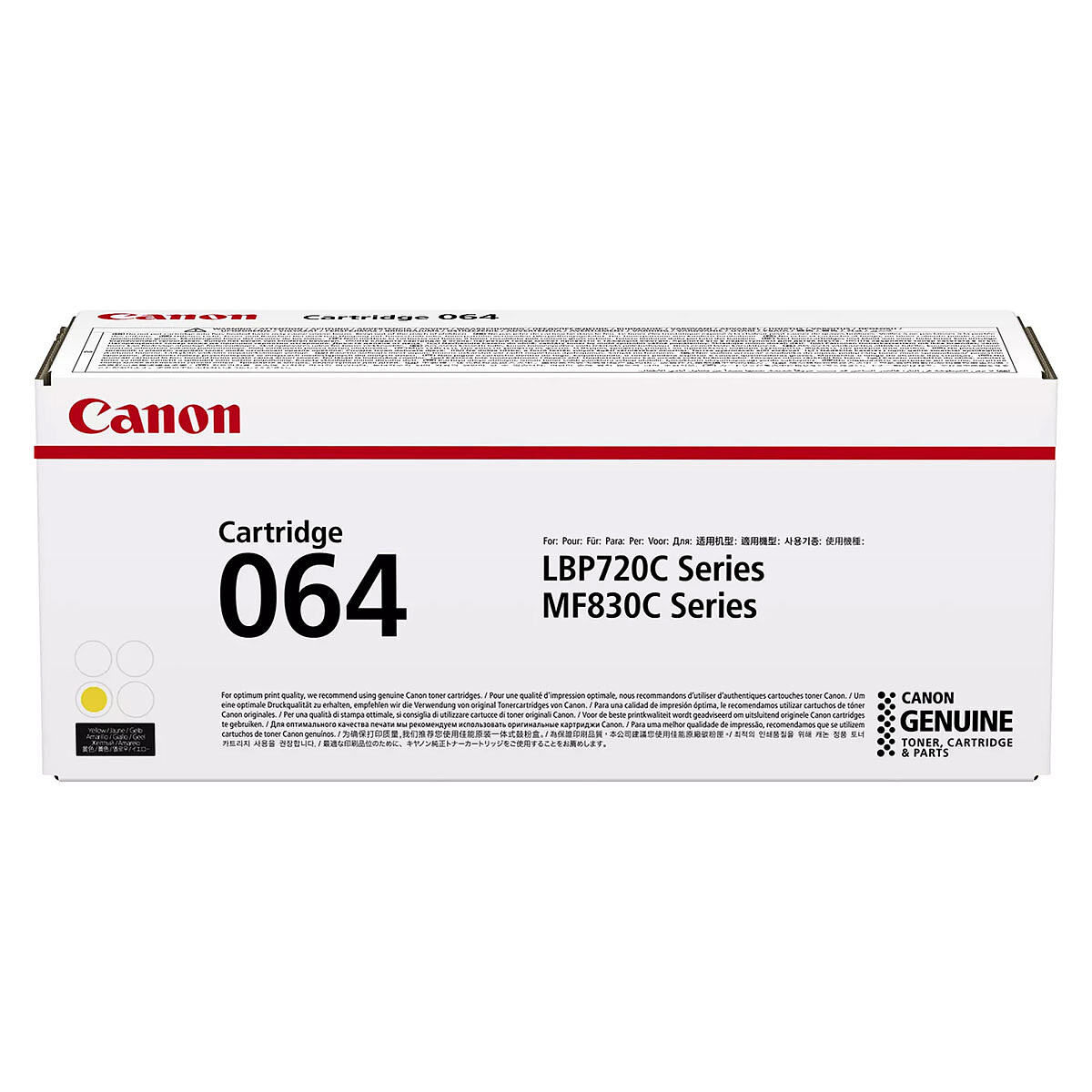 Canon Yellow Toner (064) - 5000 Page Yield @ 5%)