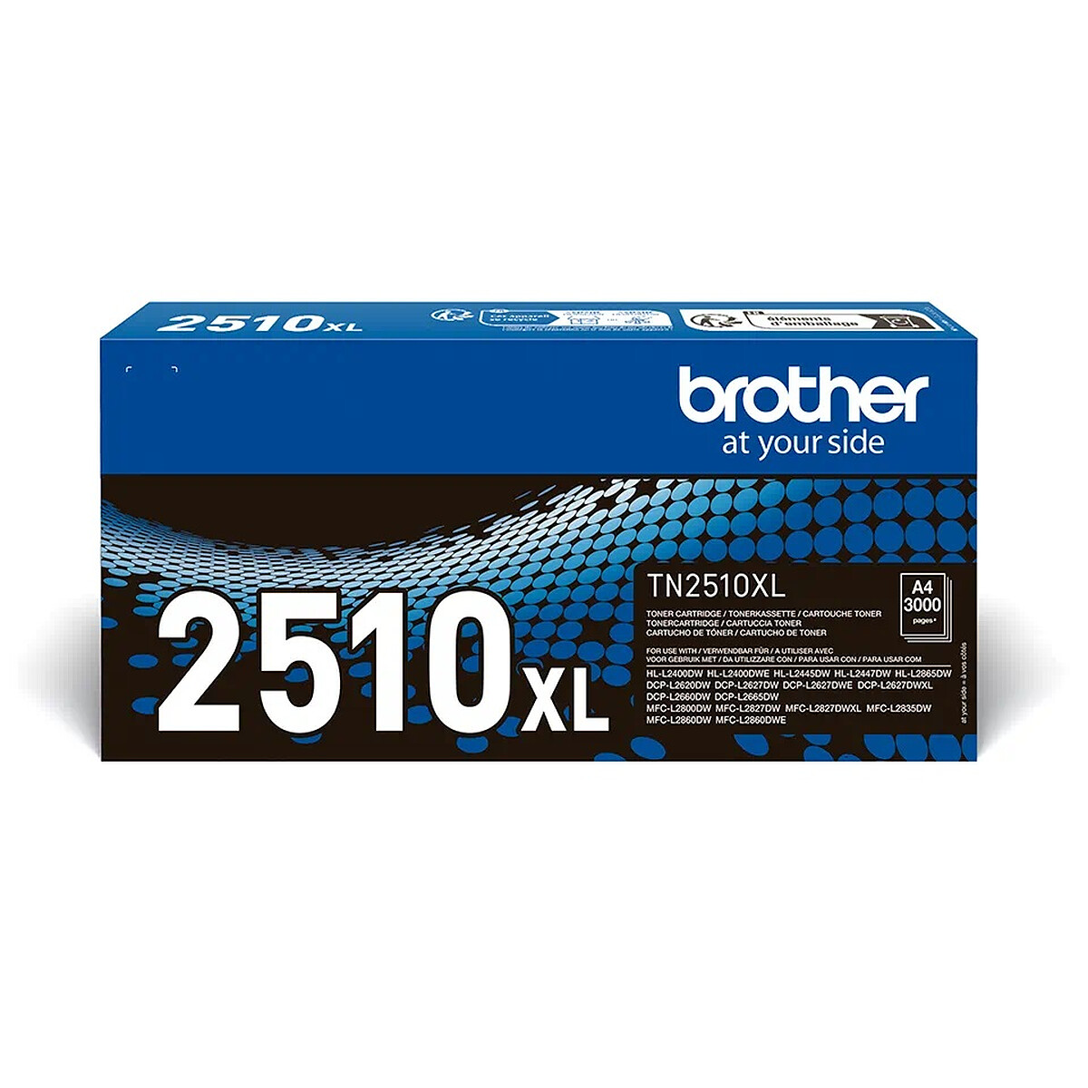 Brother TN-2510XL Black Toner (3000 Page Yield at 5%)