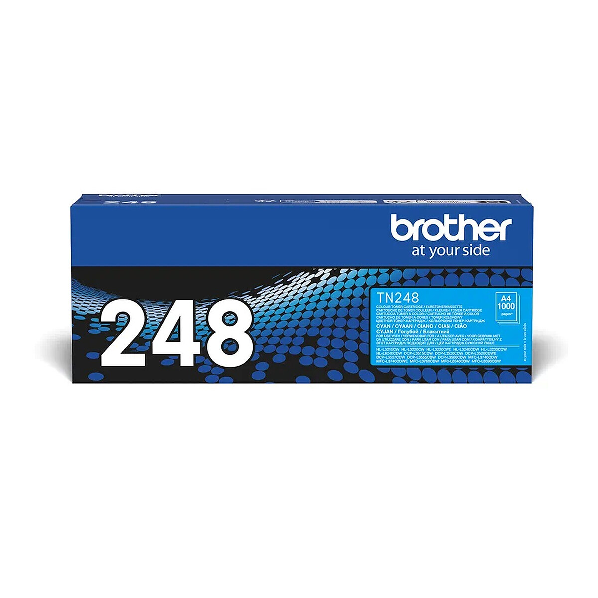 Brother TN-248C Cyan Toner (1000 Page Yield at 5%)