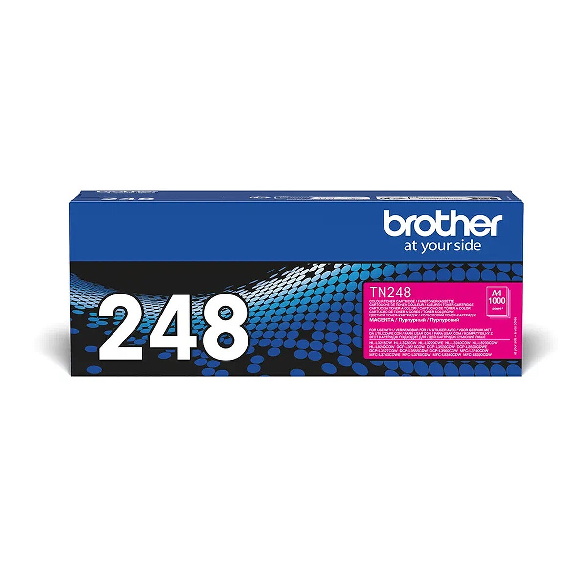 Brother TN-248M Magenta Toner (1000 Page Yield @ 5%)