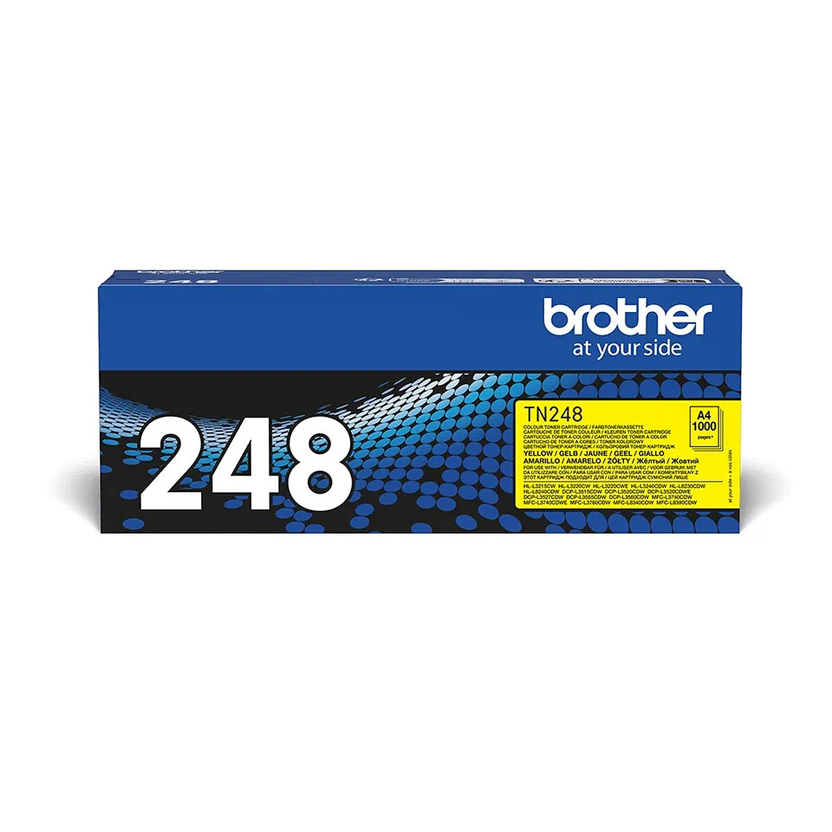 Brother TN-248Y Yellow Toner (1000 Page Yield at 5%)