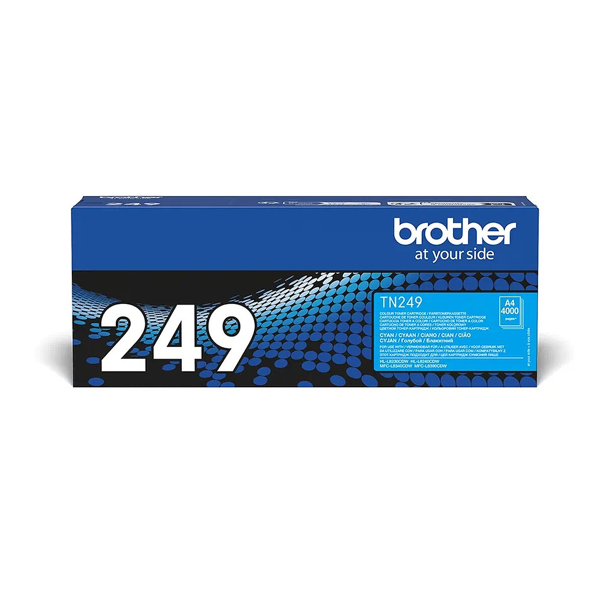 Brother TN-249C Cyan Toner (4000 Pages)
