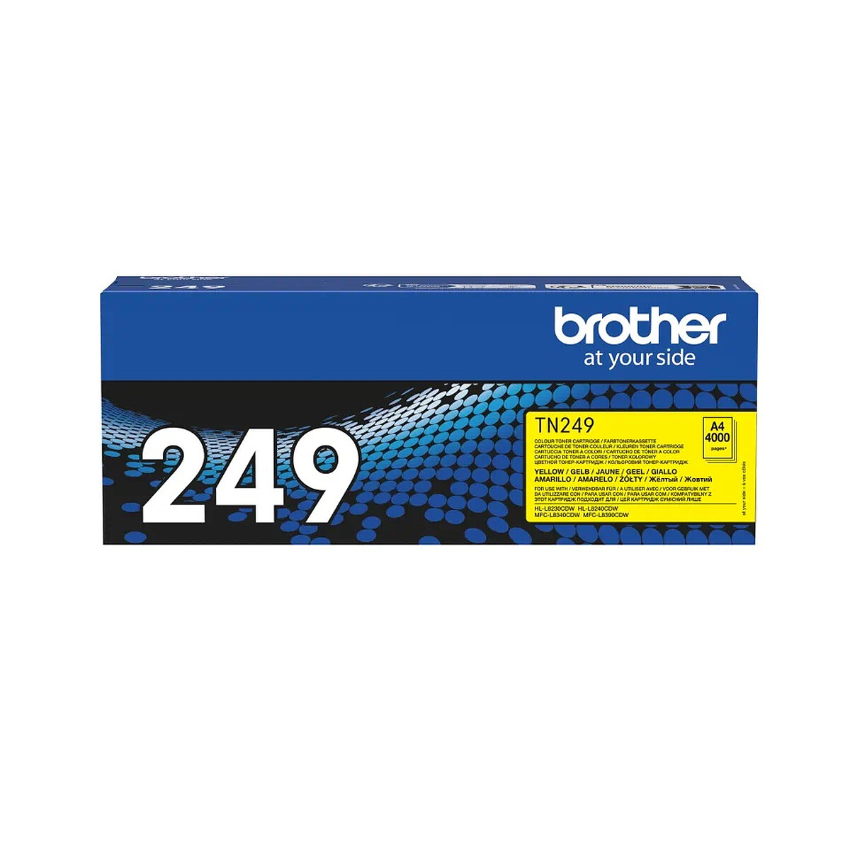 Brother TN-249Y Yellow Toner (4000 Pages)