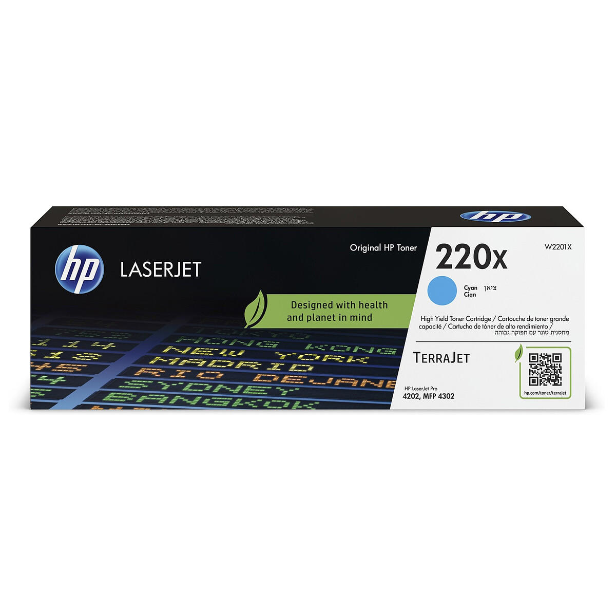 HP 220X Toner - Cyan