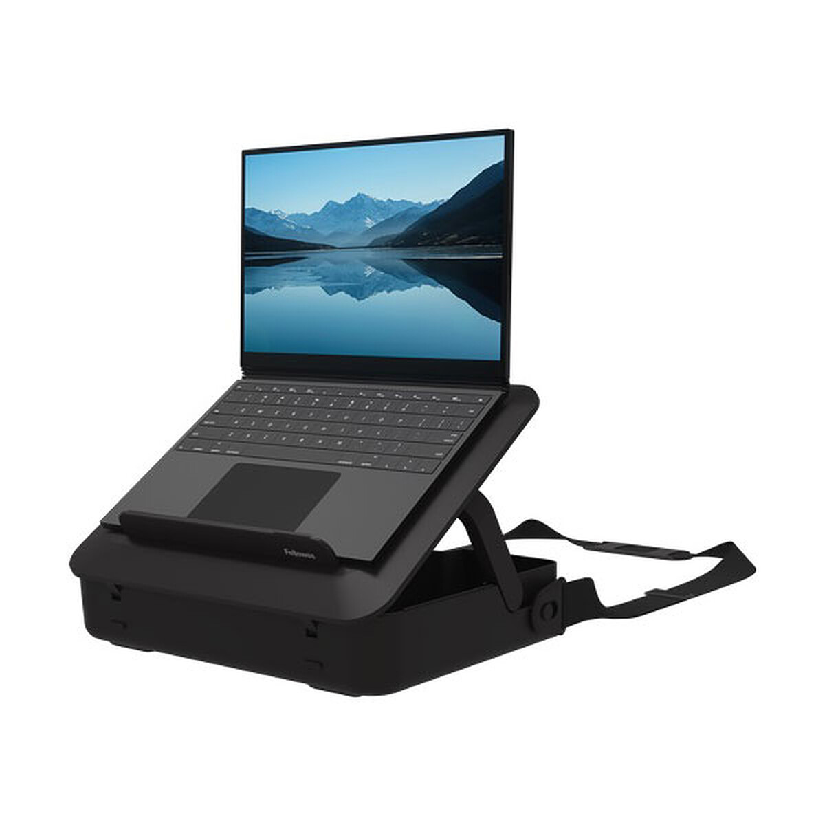 Étui et mallette ergonomique Fellowes Breyta pour ordinateur portable jusqu'à 14 pouces - Noir