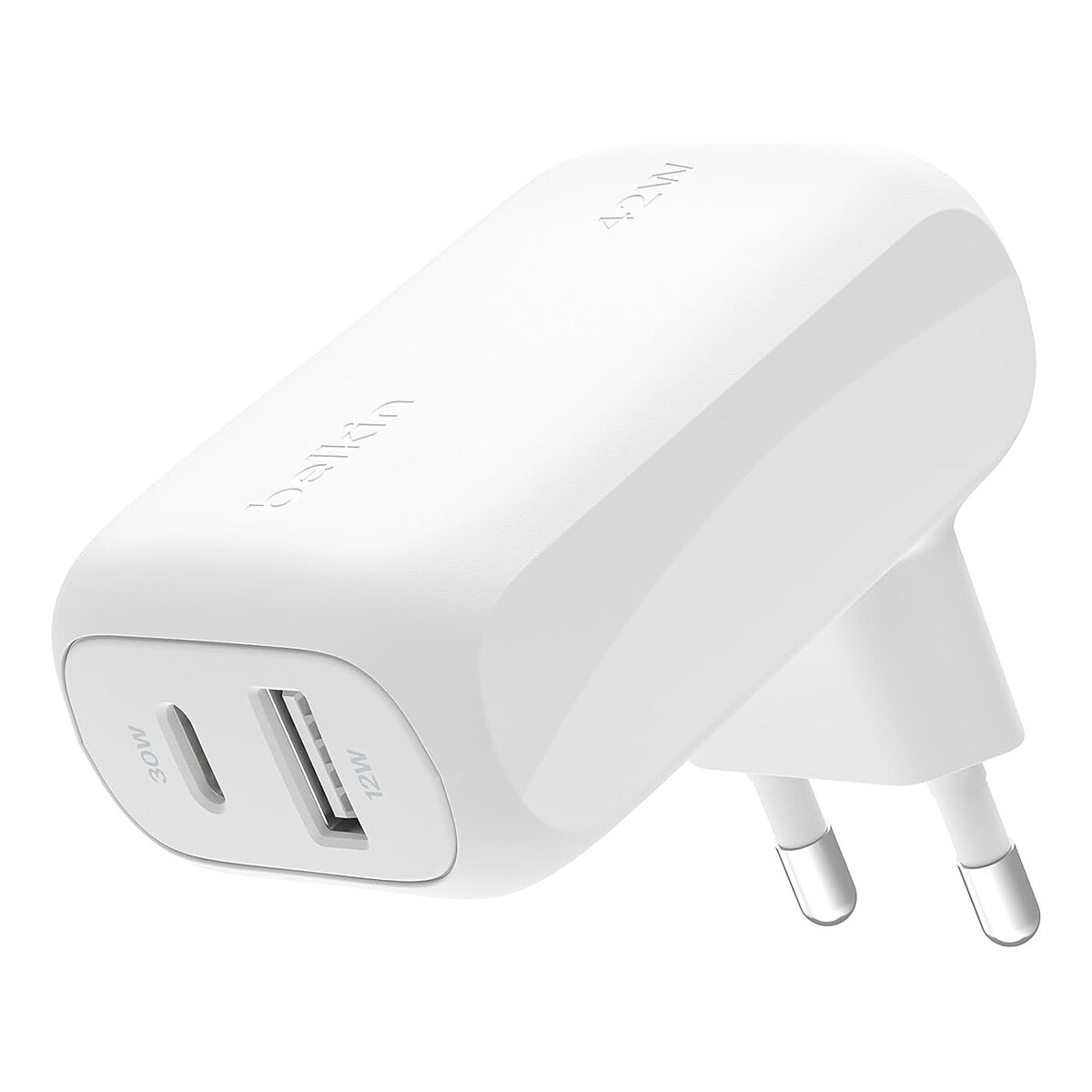 Adaptador de corriente Belkin 42W USB-C + USB-A