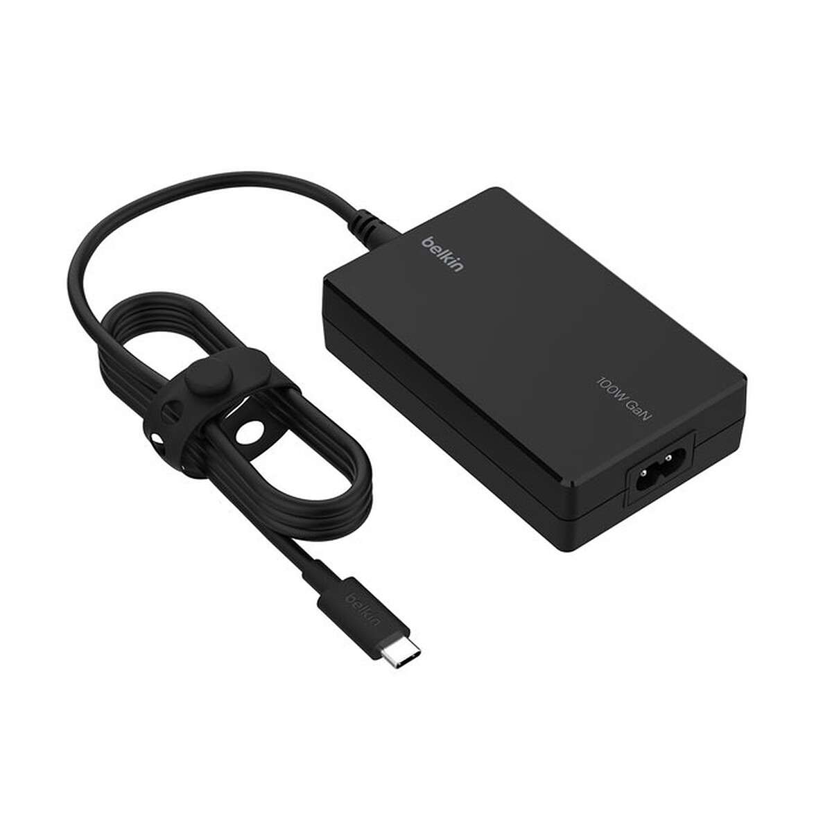 Belkin 100W USB-C Core GaN Power Adapter (Black)