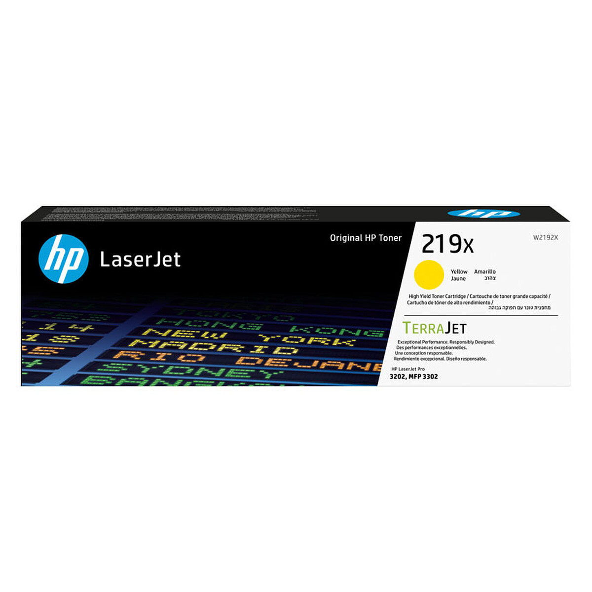 HP 219X (W2192X) Yellow Toner