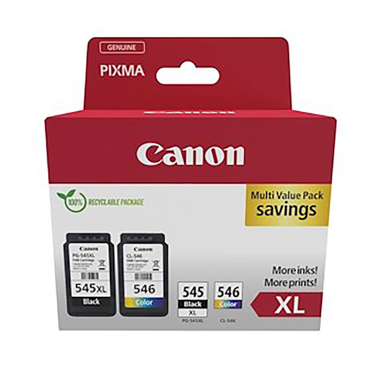 Canon PG-545XL/CL-546 Ink Cartridge Pack