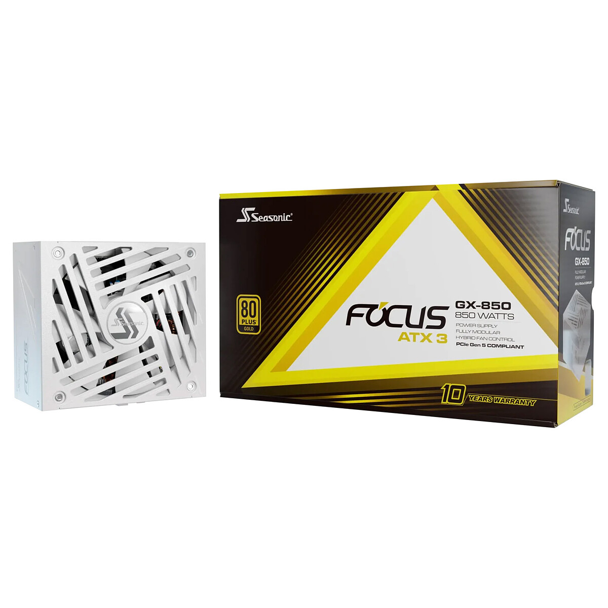 Seasonic FOCUS GX-850 ATX 3 (2024) - White