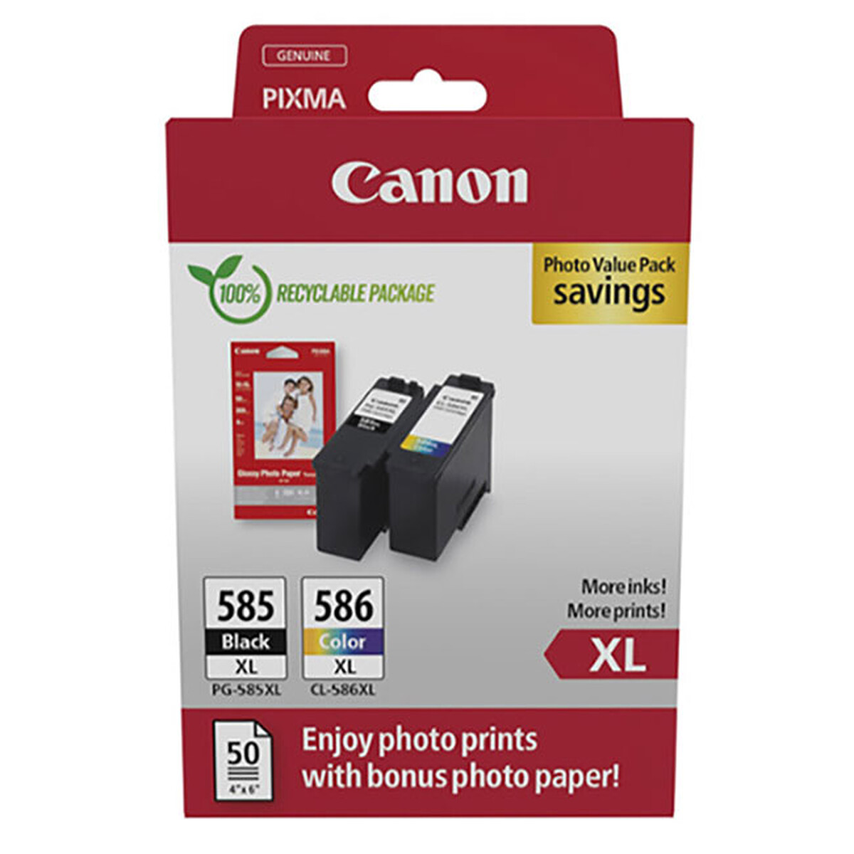 Canon Photo Value Pack PG-585XL/CL-586XL