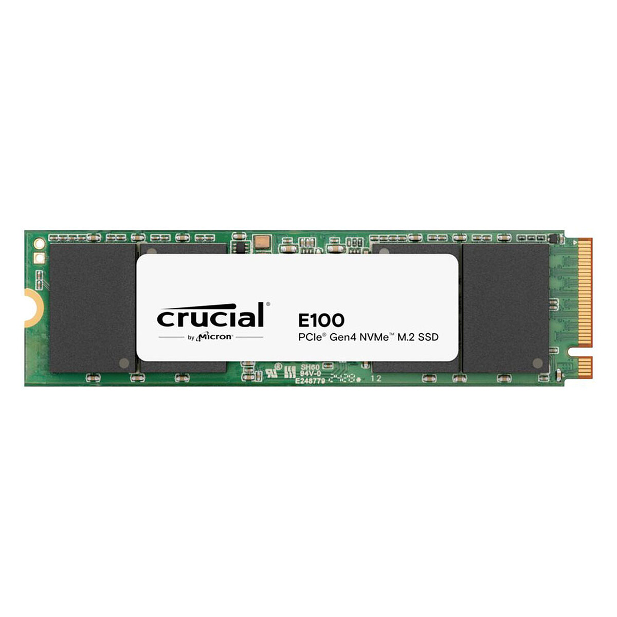 Crucial E100 M.2 PCIe NVMe SSD 480GB