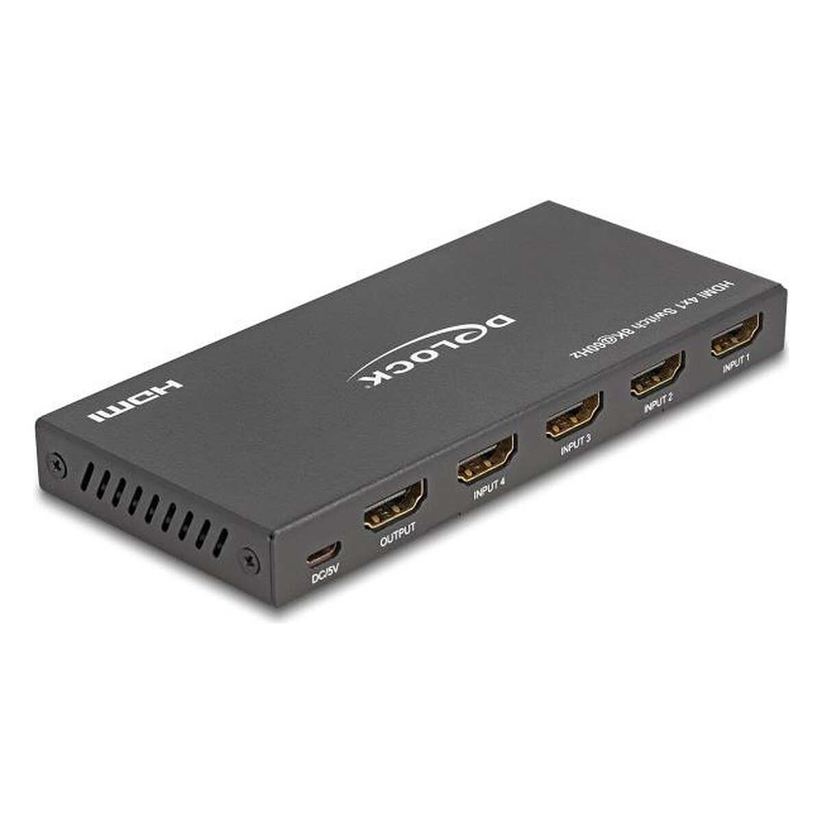 Conmutador HDMI de 4 puertos Delock 8K @ 60 Hz