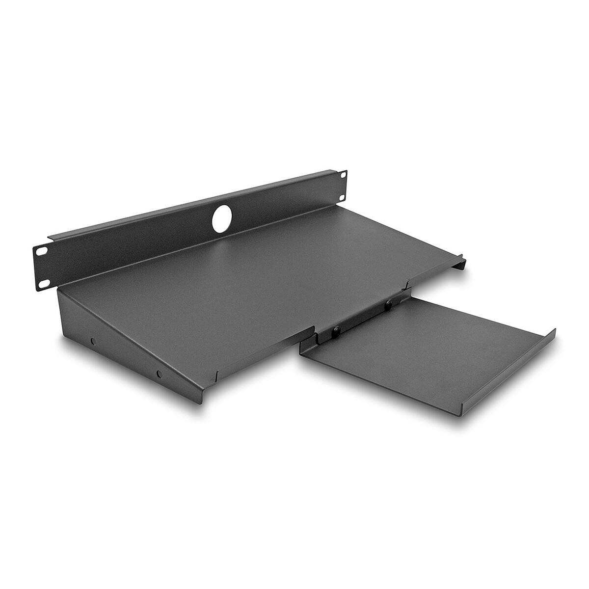 Delock 19" Keyboard and Mouse Stand, Grey
