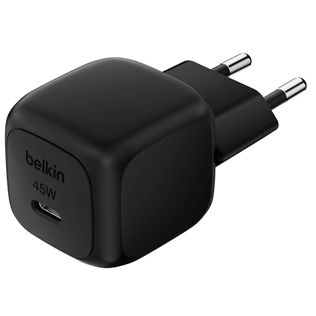 Cargador de pared Belkin BoostCharge 45W USB-C (Negro)