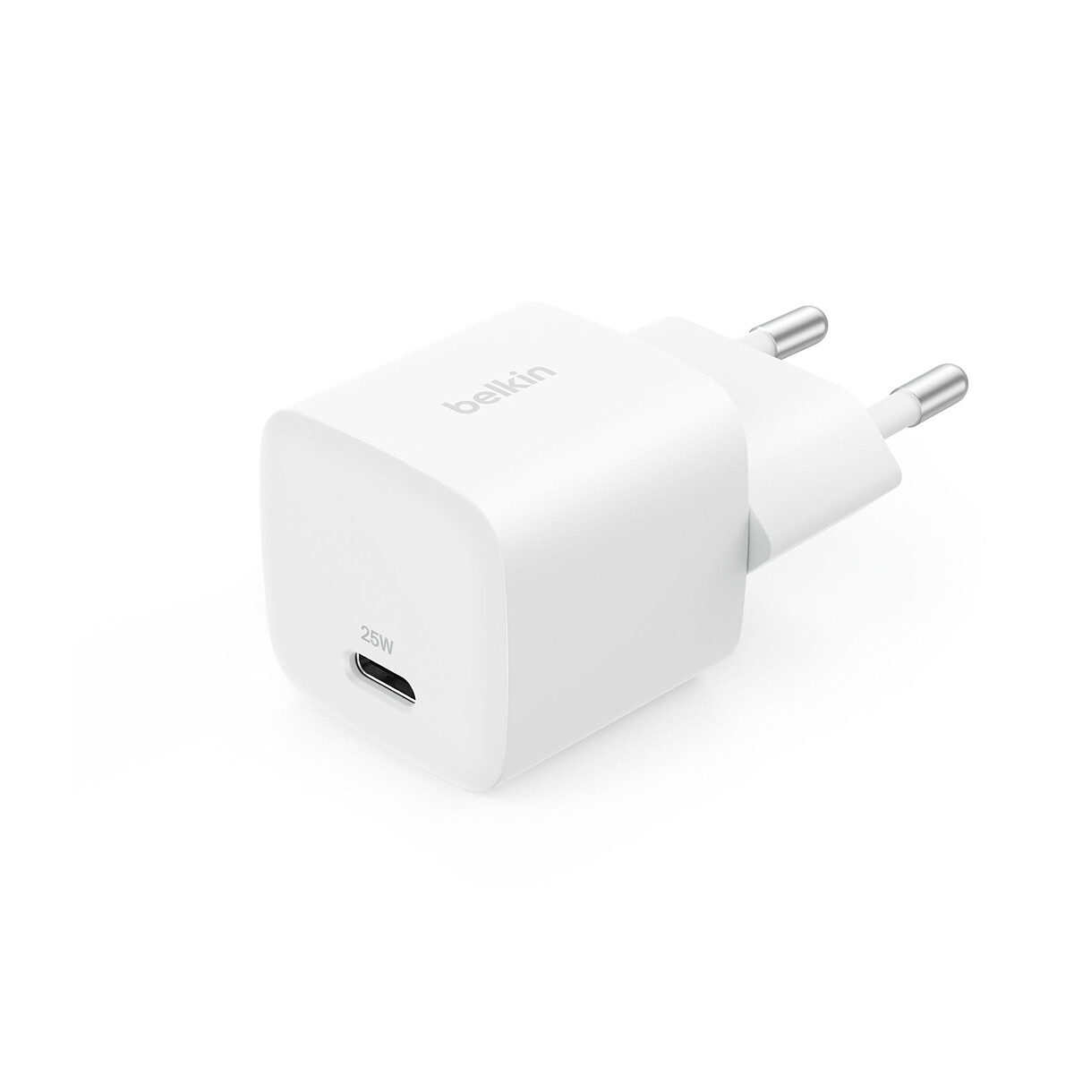 Cargador de pared Belkin BoostCharge USB-C (25 W) (Blanco)